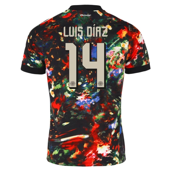 Levné Dětský Fotbalový Dres FC Bayern Mnichov Luis Diaz 14 Oktoberfest 2026-27
