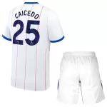 Levné Dětský Fotbalový Dres Chelsea Caicedo 25 Alternativní 2026-27