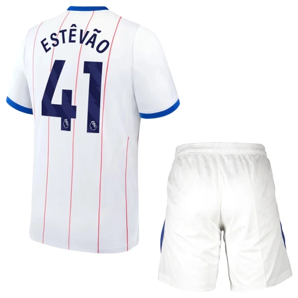 Levné Dětský Fotbalový Dres Chelsea Estevao 41 Alternativní 2026-27 Levné Dětský Fotbalový Dres Chelsea Estevao 41 Alternativní 2026-27