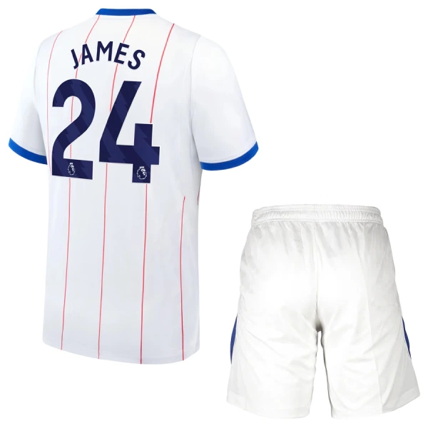 Levné Dětský Fotbalový Dres Chelsea James 24 Alternativní 2026-27 Levné Dětský Fotbalový Dres Chelsea James 24 Alternativní 2026-27