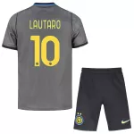 Levné Dětský Fotbalový Dres Inter Milán Lautaro 10 Alternativní 2026-27
