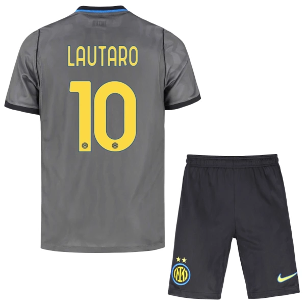 Levné Dětský Fotbalový Dres Inter Milán Lautaro 10 Alternativní 2026-27 Levné Dětský Fotbalový Dres Inter Milán Lautaro 10 Alternativní 2026-27