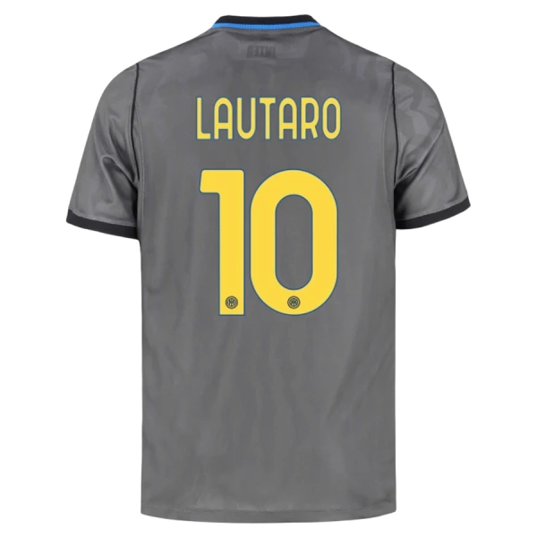 Levné Dětský Fotbalový Dres Inter Milán Lautaro 10 Alternativní 2026-27