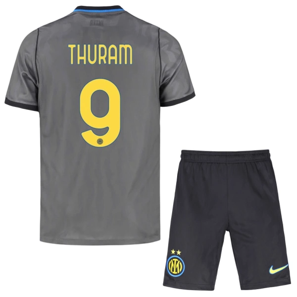Levné Dětský Fotbalový Dres Inter Milán Thuram 9 Alternativní 2026-27 Levné Dětský Fotbalový Dres Inter Milán Thuram 9 Alternativní 2026-27