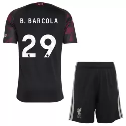 Levné Dětský Fotbalový Dres Liverpool B. Barcola 29 Alternativní 2026-27 Levné Dětský Fotbalový Dres Liverpool B. Barcola 29 Alternativní 2026-27