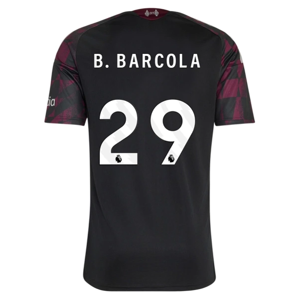 Levné Dětský Fotbalový Dres Liverpool B. Barcola 29 Alternativní 2026-27