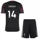 Levné Dětský Fotbalový Dres Liverpool Chiesa 14 Alternativní 2026-27
