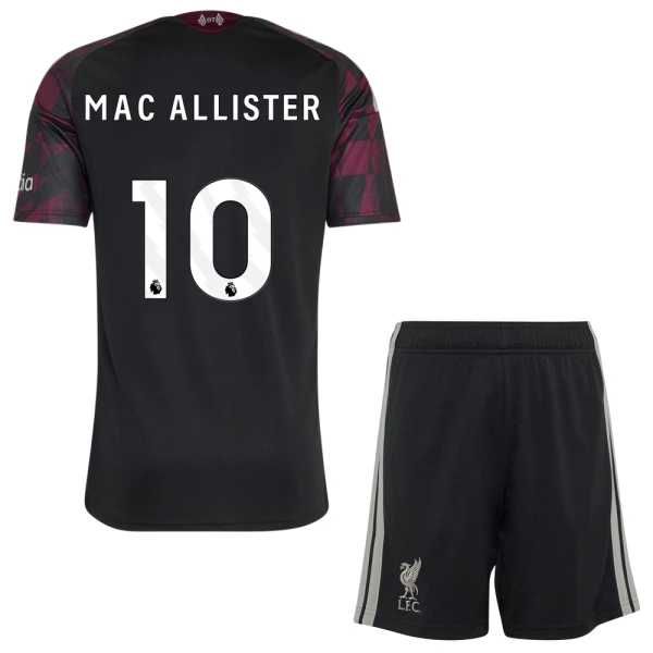 Levné Dětský Fotbalový Dres Liverpool Mac Allister 10 Alternativní 2026-27 Levné Dětský Fotbalový Dres Liverpool Mac Allister 10 Alternativní 2026-27