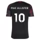 Levné Dětský Fotbalový Dres Liverpool Mac Allister 10 Alternativní 2026-27