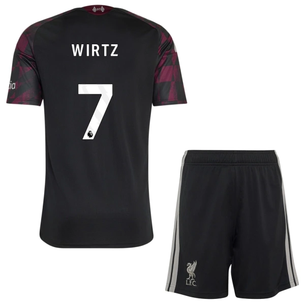 Levné Dětský Fotbalový Dres Liverpool Wirtz 7 Alternativní 2026-27