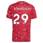 Levné Mužský Fotbalový Dres Liverpool B. Barcola 29 Domácí 2026-27