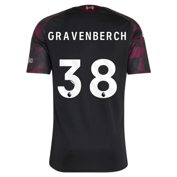 Levné Mužský Fotbalový Dres Liverpool Gravenberch 38 Alternativní 2026-27