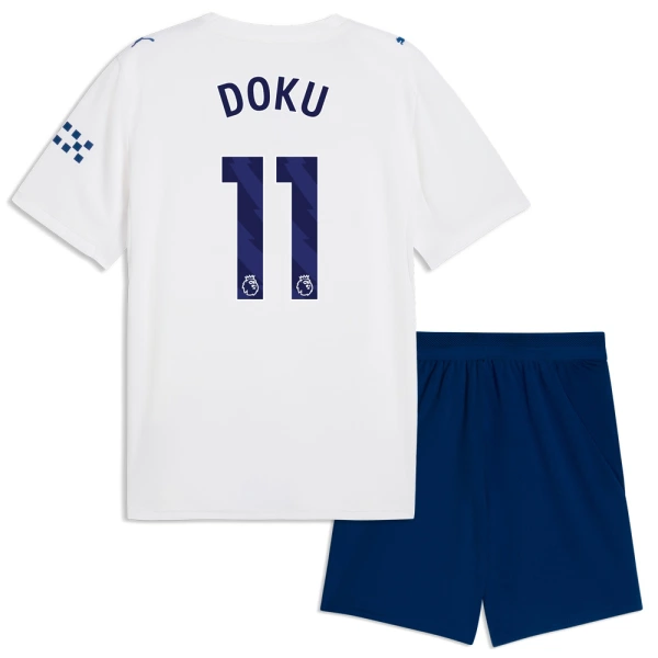 Levné Dětský Fotbalový Dres Manchester City Doku 11 Alternativní 2026-27 Levné Dětský Fotbalový Dres Manchester City Doku 11 Alternativní 2026-27