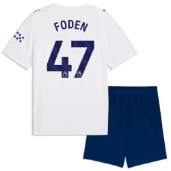 Levné Dětský Fotbalový Dres Manchester City Foden 47 Alternativní 2026-27