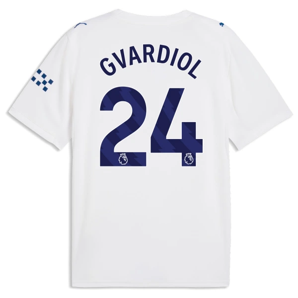Levné Mužský Fotbalový Dres Manchester City Gvardiol 24 Alternativní 2026-27 Levné Mužský Fotbalový Dres Manchester City Gvardiol 24 Alternativní 2026-27