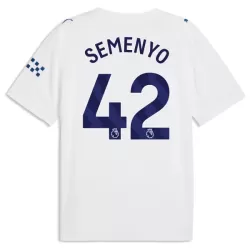 Levné Mužský Fotbalový Dres Manchester City Semenyo 42 Alternativní 2026-27