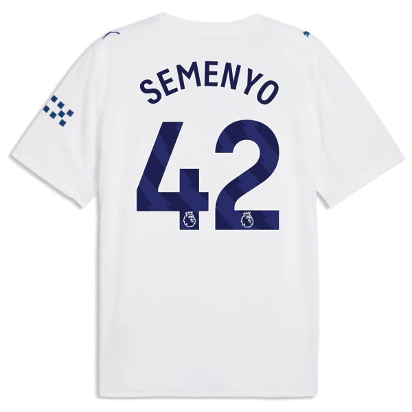 Levné Mužský Fotbalový Dres Manchester City Semenyo 42 Alternativní 2026-27 Levné Mužský Fotbalový Dres Manchester City Semenyo 42 Alternativní 2026-27