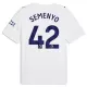 Levné Mužský Fotbalový Dres Manchester City Semenyo 42 Alternativní 2026-27 Levné Mužský Fotbalový Dres Manchester City Semenyo 42 Alternativní 2026-27