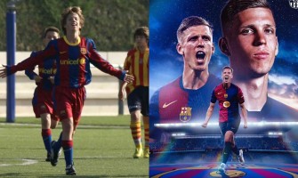 Nový hráč Barcelony Olmo se vrací do červenomodré rodiny