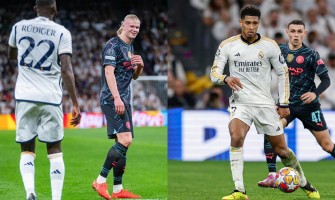 Manchester City a Real Madrid tvrdě bojovaly na Bernabeu, přičemž remíza 3:3 ještě nebyla vyřešena.