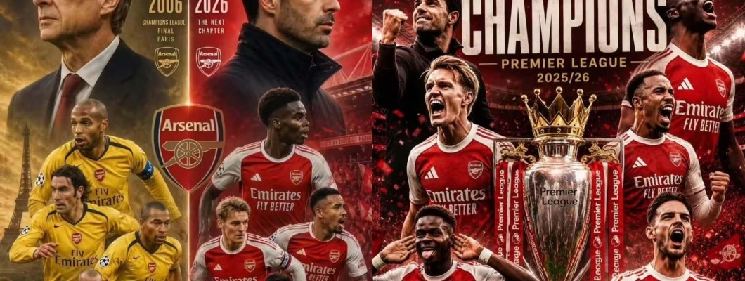 22letá červenobílá bouře: Arsenal znovu získává trůn Premier League